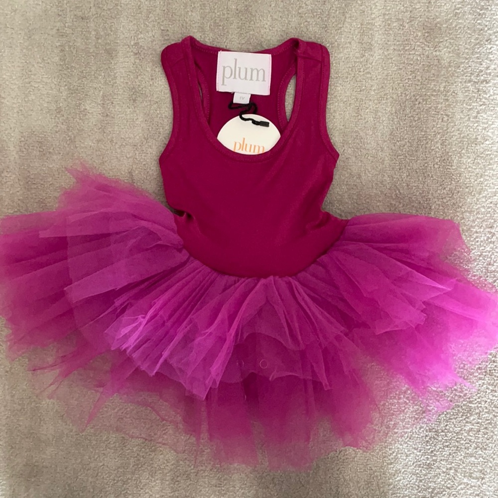 Plum (ILovePlum) Fuscia B.A.E. Tutu Size 1Y NWT